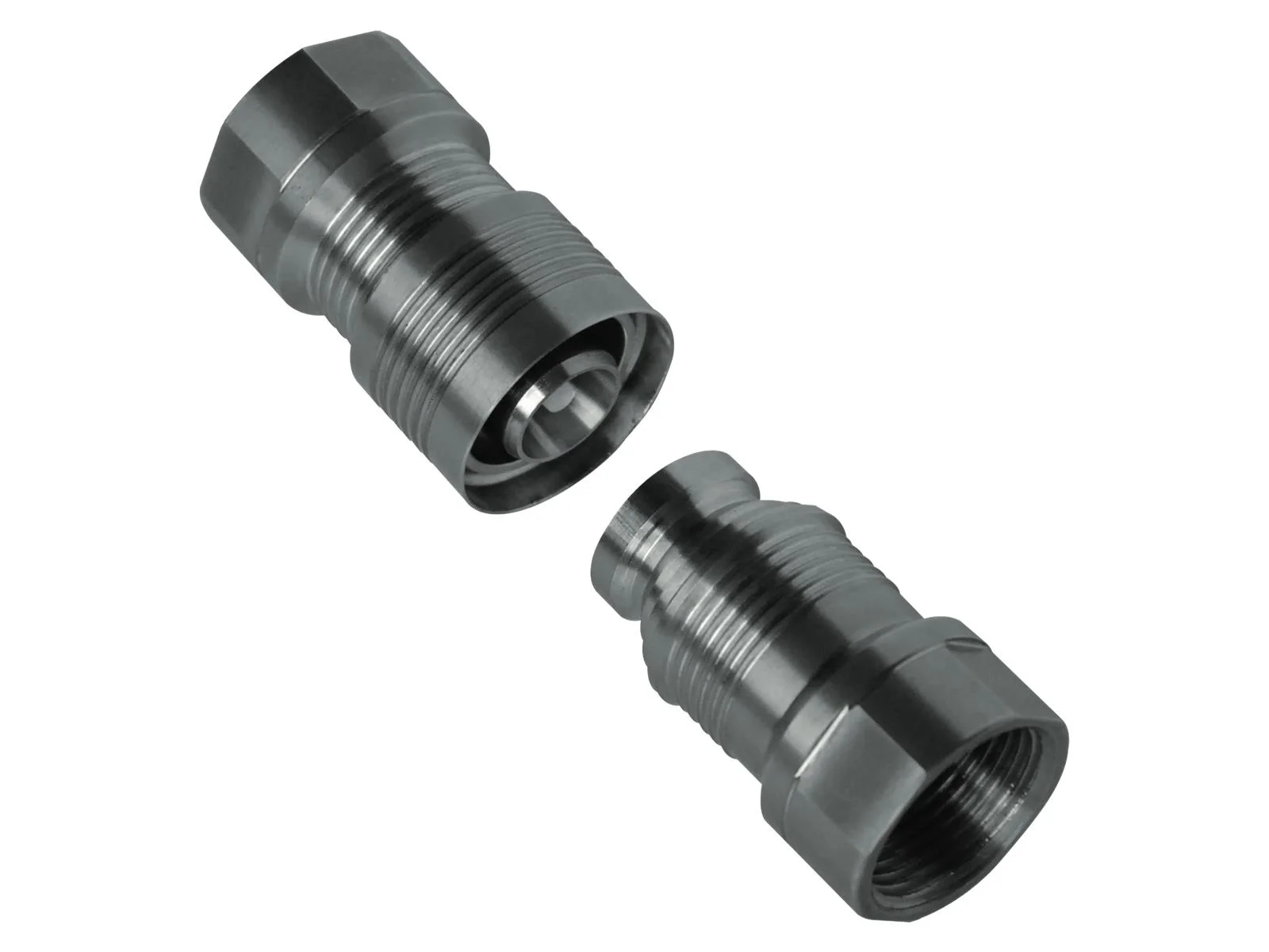 Innesto rapido per tubi HQC, Fitting, Adapter, Gewinde, Metall, Verbindung
