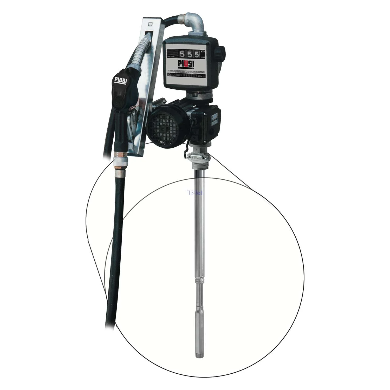 Pompa diesel per fusti con contatore PIUSI DRUM 56 K33 A60 M