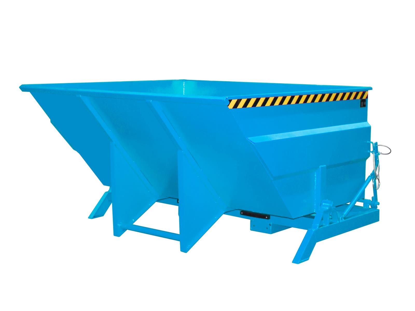 Kippbehälter BKC 300 3m³ 2310x2280x1220mm Großraumbehälter RAL 5012 Lichtblau