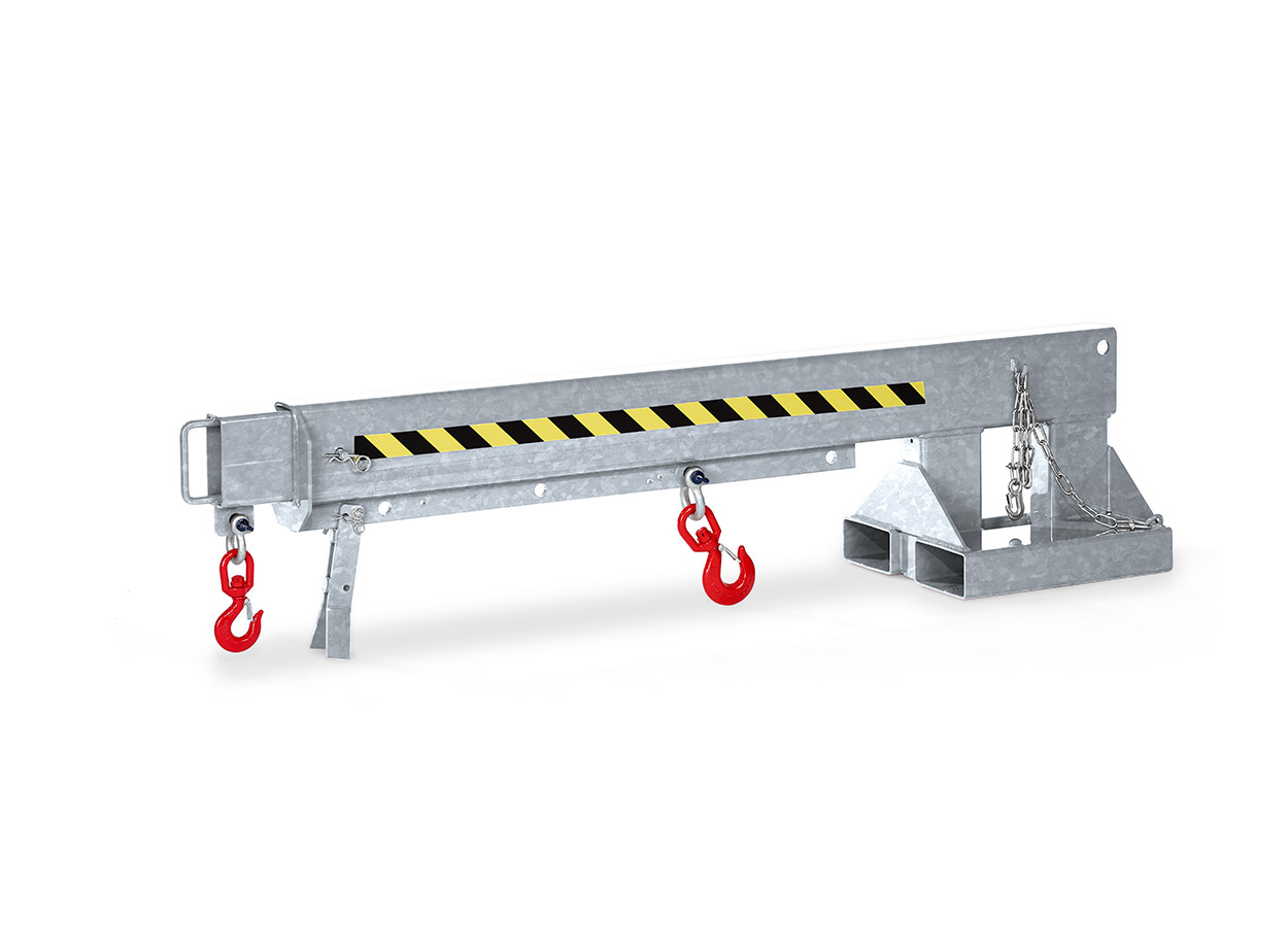 Robuster Kranarm Typ RKA für Stapler – Flexible Lastenhebe-Lösung