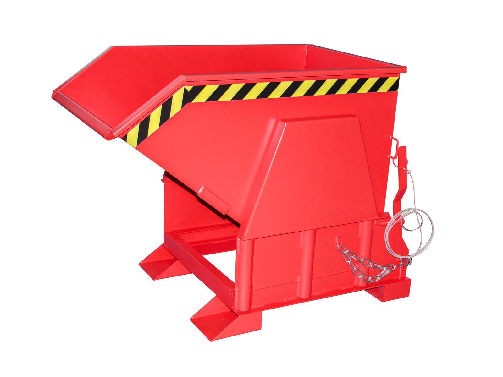 Tipping Container BK 50 0.50m³ 1430x850x1070mm RAL 3000 Flame Red