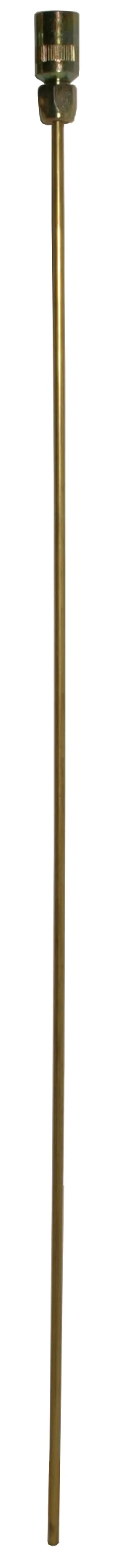 Sonda di aspirazione rigida in metallo per dispositivi di olio esausto, diametro 5 mm, lunghezza 680 mm