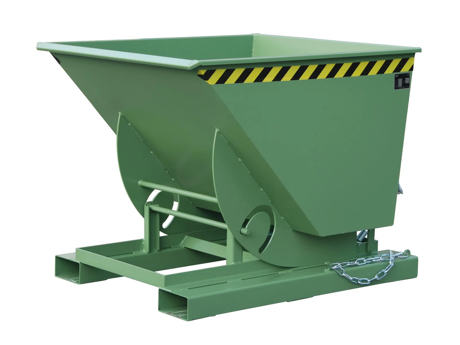 Tilting Container 0.75m³ 1420x1190x1070mm AK 75 RAL 6011 Reseda Green