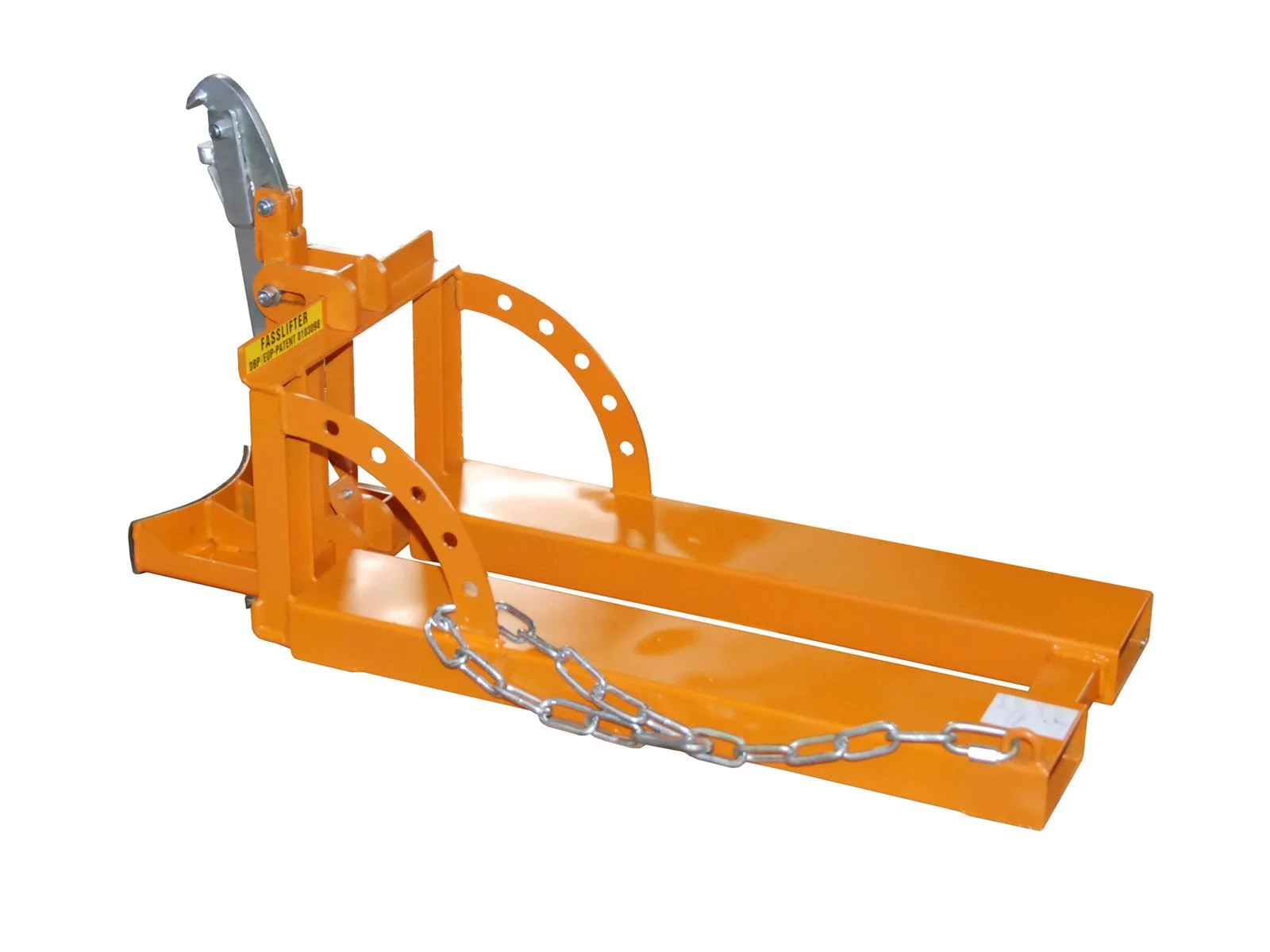 Fasslifter RS 60 1050x410x560mm 1x 200 Liter Fass RAL 2000 Gelborange