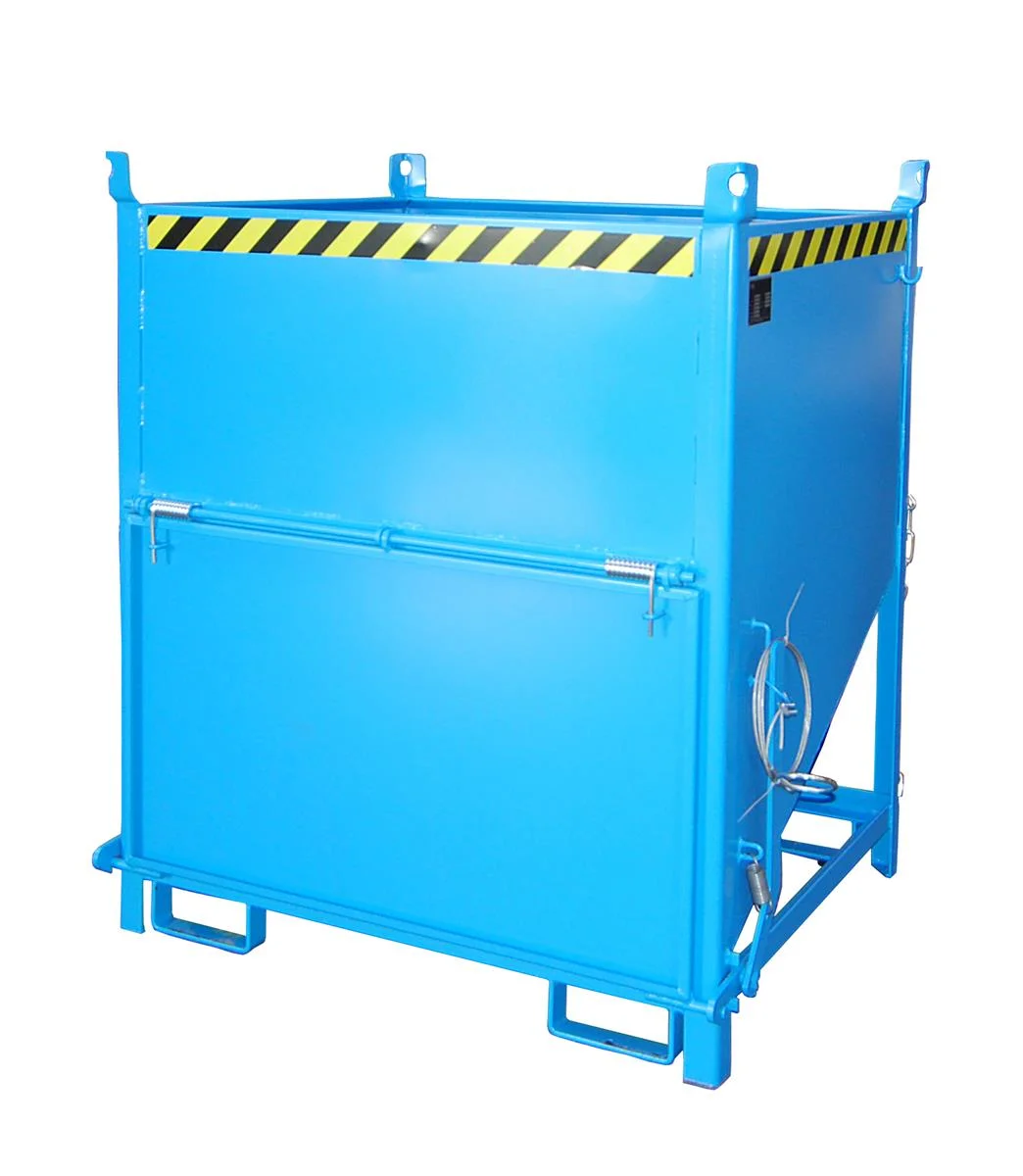 Silobehälter SGK 100 1,00m³ 1000x1200x1405mm RAL 5012 Lichtblau