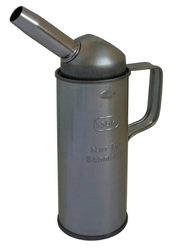 Weißblech-Flüssigkeitsmaße "eichfähig" 0,5 Liter