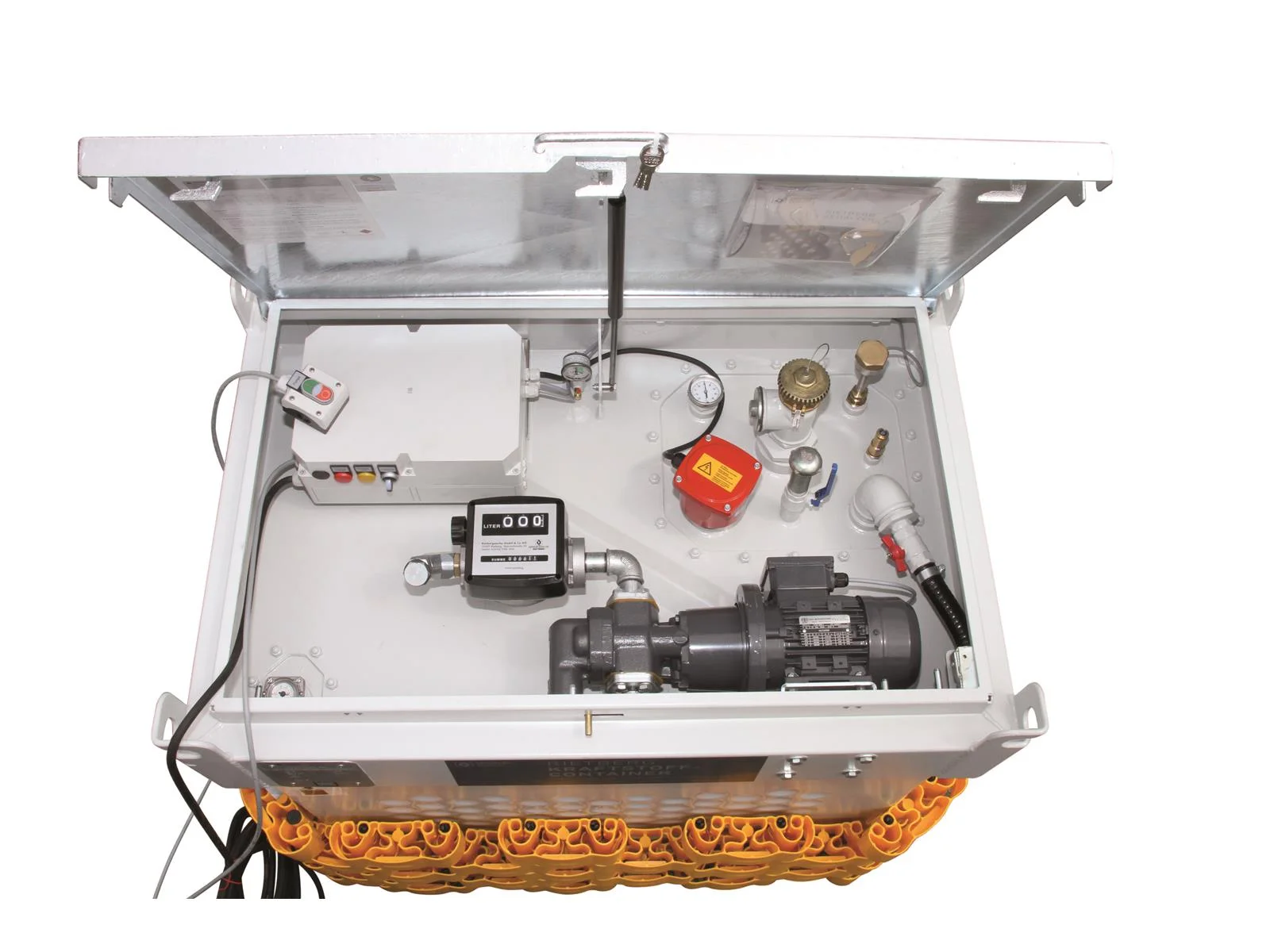 Impianto portatile per serbatoio d'olio da 1000 litri QUADRO-OEL Rietbergwerke Seppeler