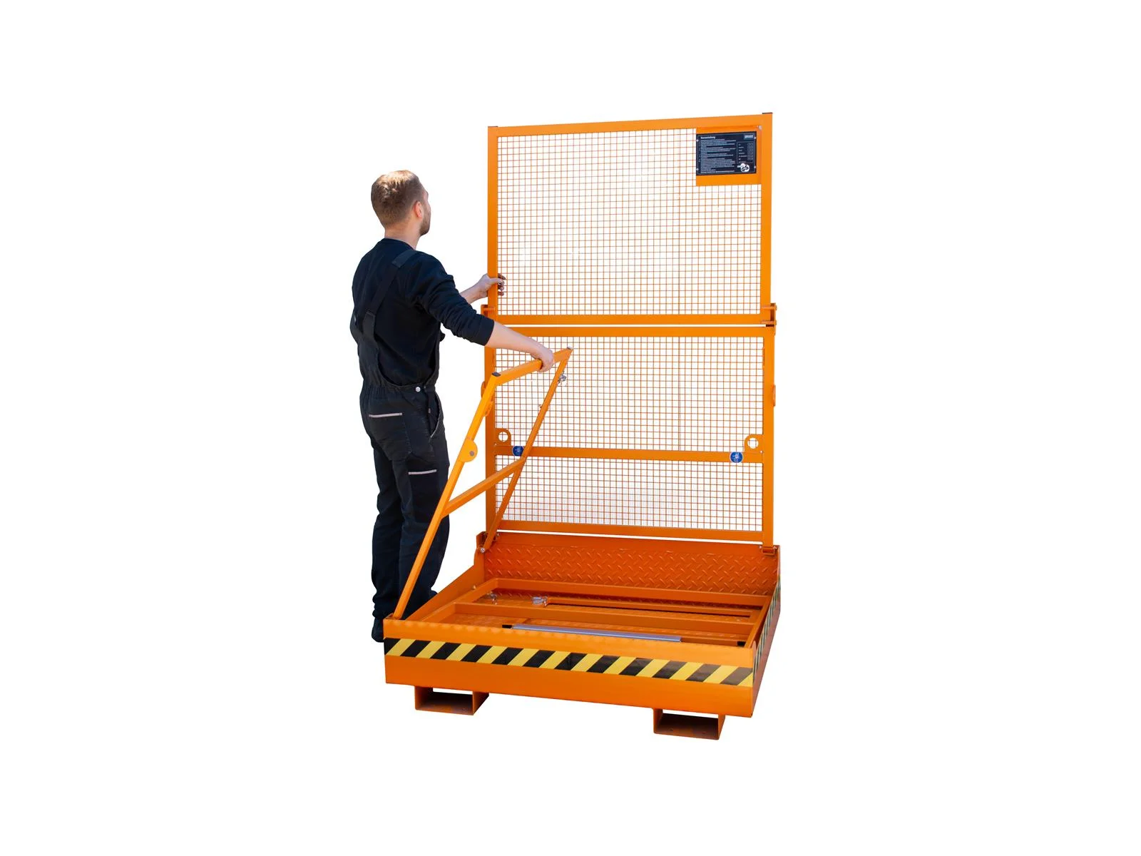 Work Platform MB-F RAL 2000 Yellow Orange