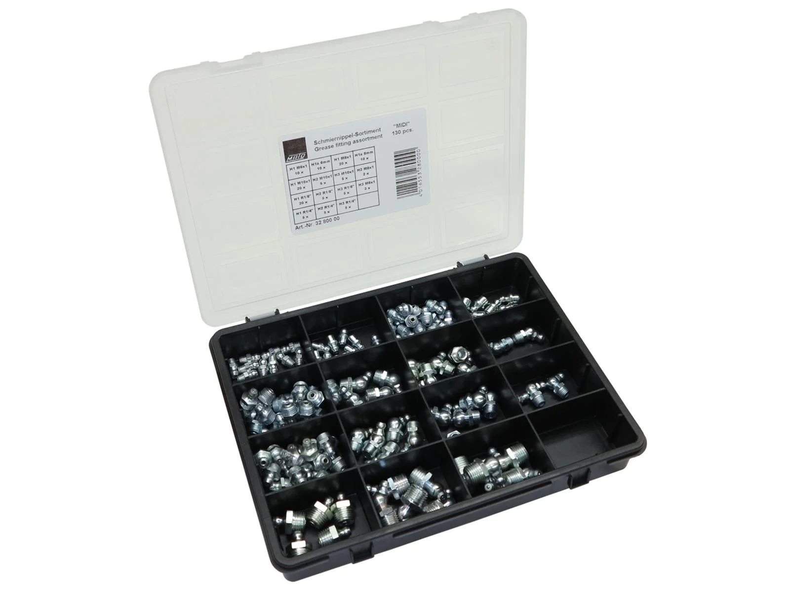 MATO assortimento MIDI di nipples di lubrificazione