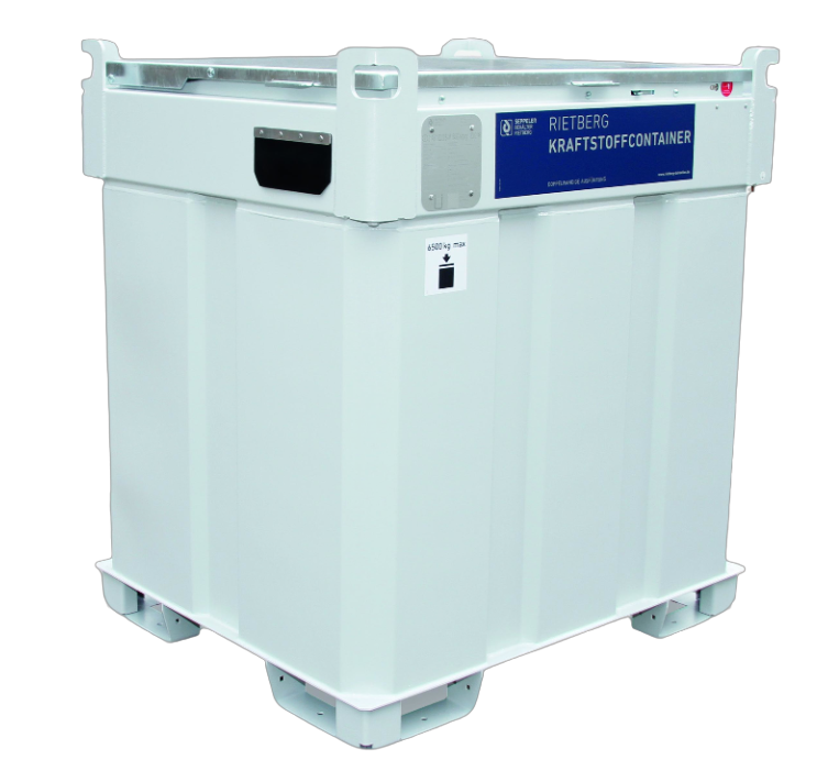 330 Liter Mobile Tankstelle QUADRO-OEL - Rietbergwerke Seppeler 1000 Liter Mobile Öltankanlage QUADRO-OEL Rietbergwerke Seppeler Variante 2.5: 400V Zahnradpumpe (2)