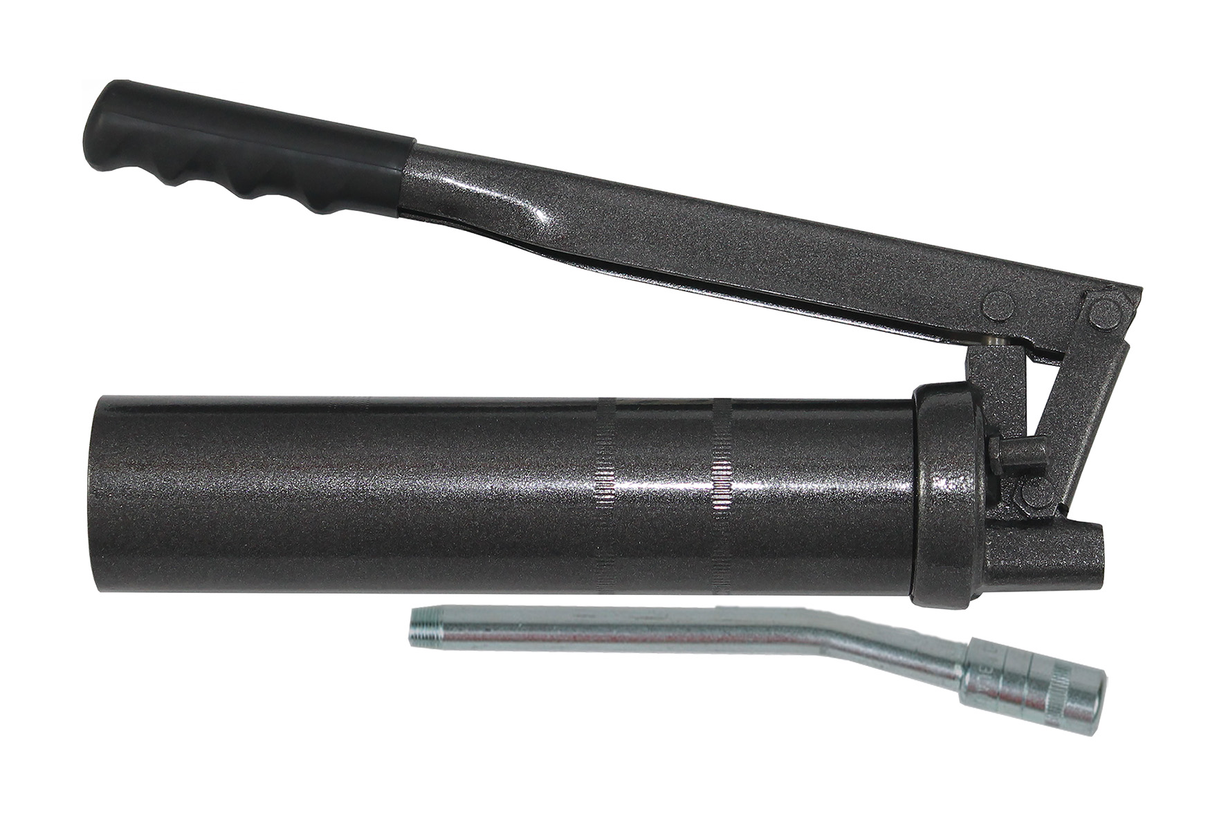 Hebelpresse ESK mit Düsenrohr Hebelfettpresse ESK für 400g-Kartuschen, M10x1-Anschluss - Samoa
