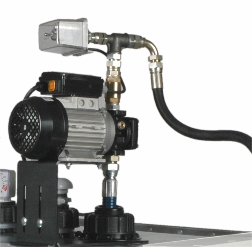 EZP-Pumpenset 0.5 Tank, Druckschlauch 1m, Kugelhahn Samoa-Hallbauer