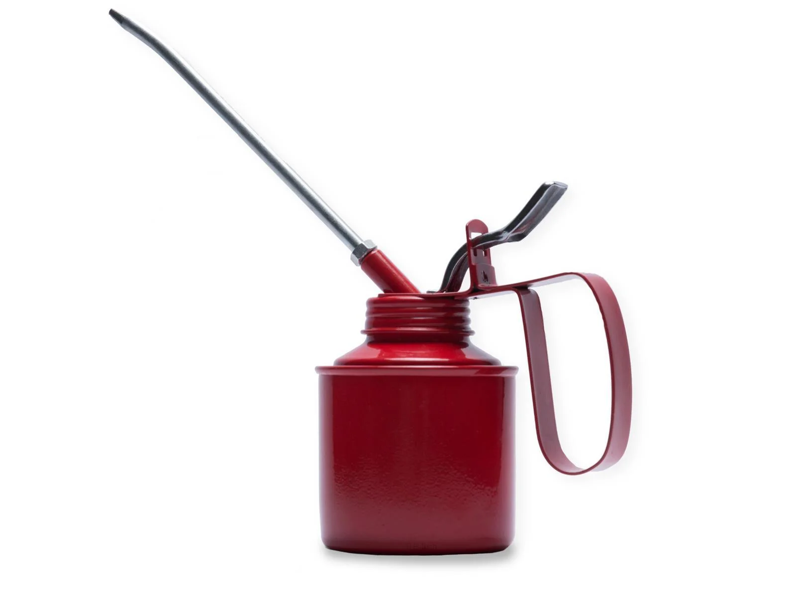 Lattina d'olio - lubrificatore standard da 375 ml St rot EWKP con tubo spruzzante