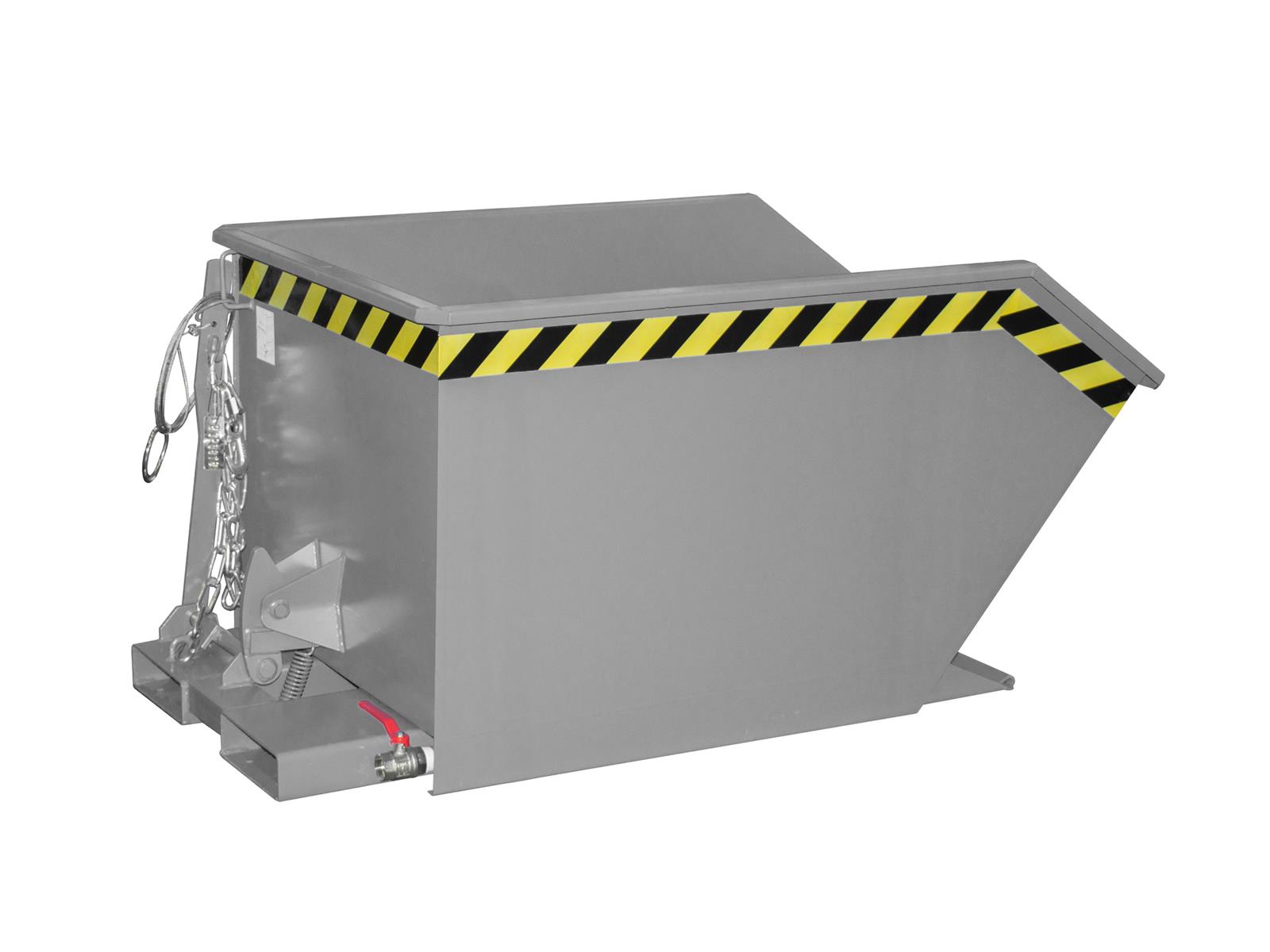 Spänebehälter SGU 50 0,50m³ 1440x780x680mm RAL 7005 Mausgrau