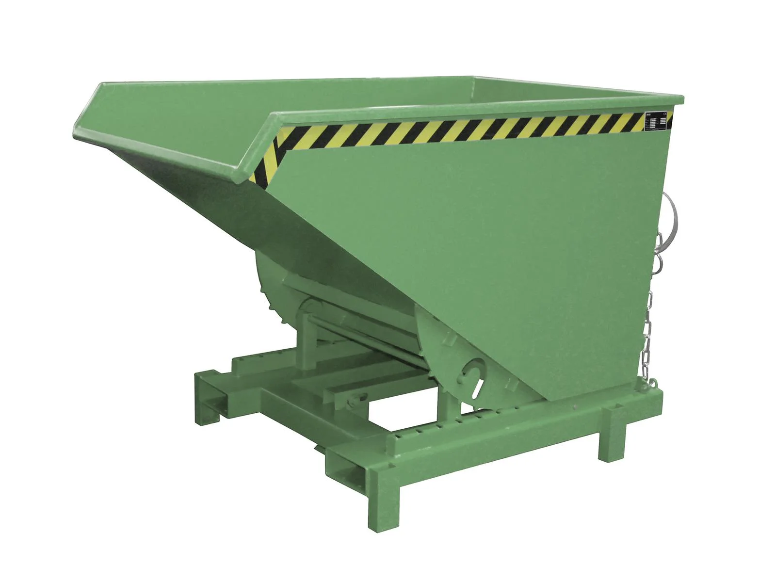 Schwerlast-Kipper SK 900 0,90m³ 1310x1580x970mm RAL 6011 Resedagrün