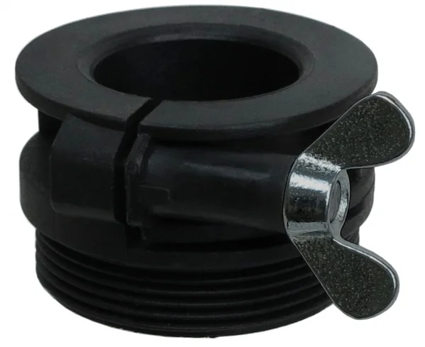 Adattatore per fusti BSP da 2 pollici, filetto esterno, Ø interno di 40 mm, per taniche e pompe per fusti