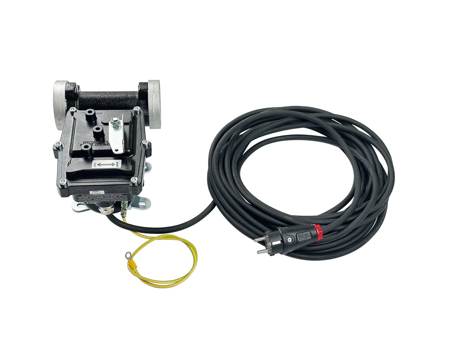 Förderpumpe 230V 50l/min  EX Komplett Set mit Schlauch u. Zapfventil