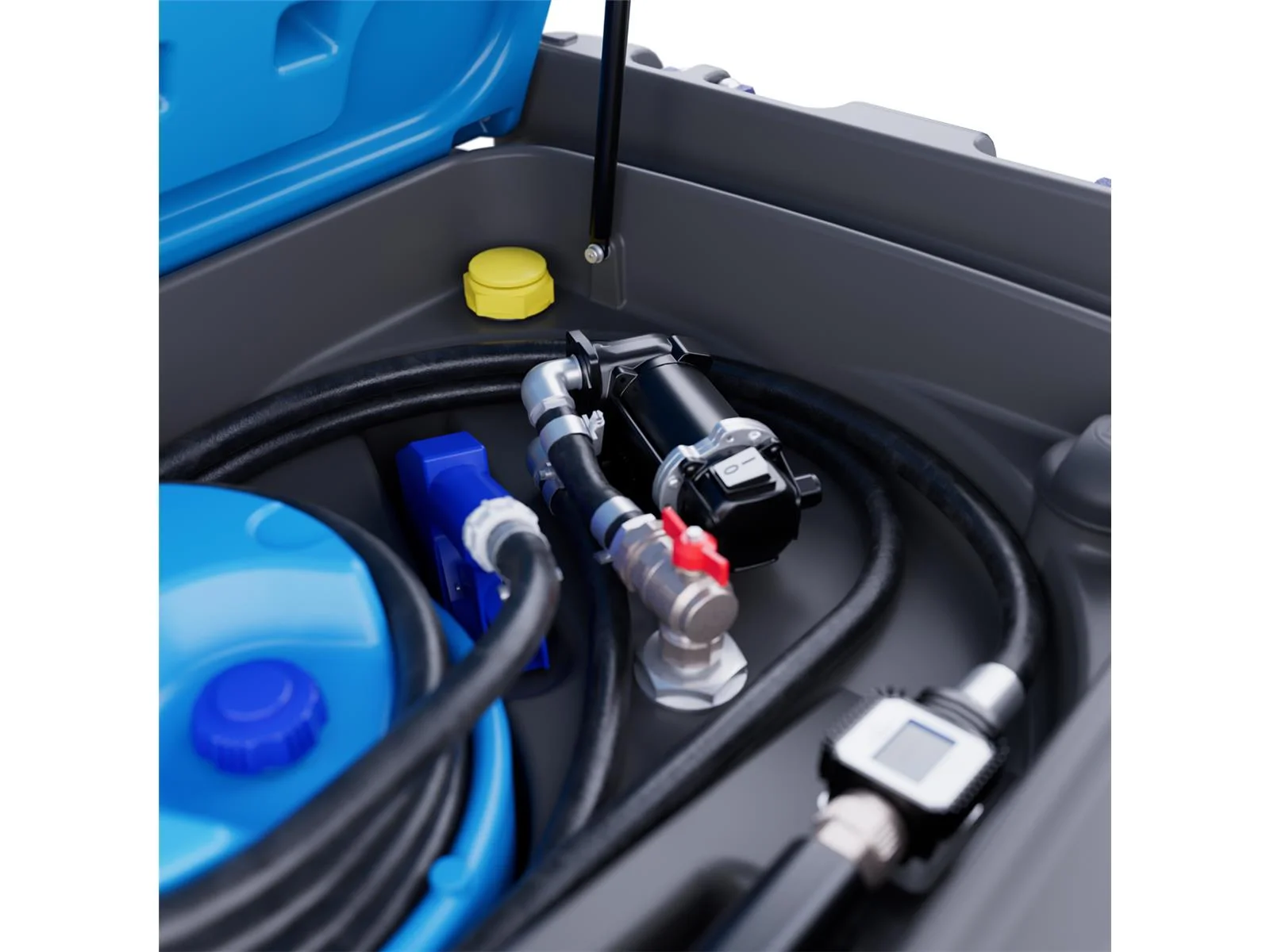 TruckMaster® Combo 880+90 – Impianto di stoccaggio mobile 2-in-1 per diesel e AdBlue® KINGSPAN con contometro