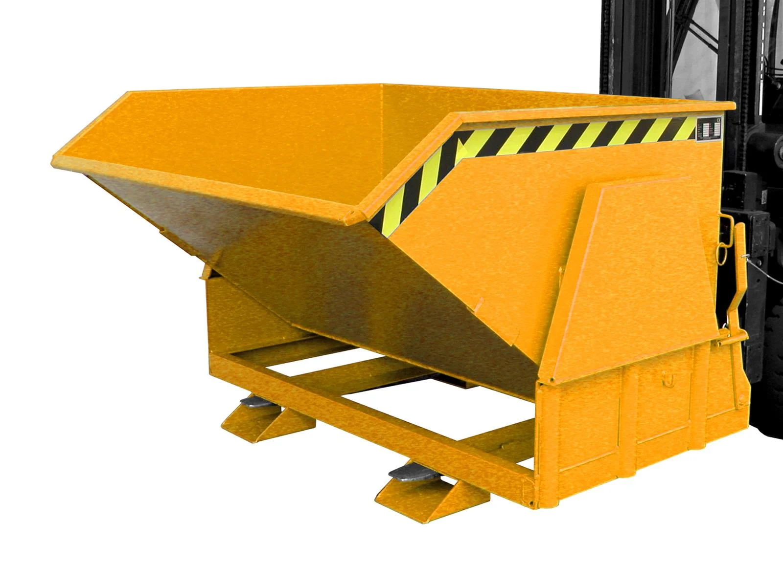 Kippbehälter BK 120 1,20m³ 1430x1650x1070mm RAL 2000 Gelborange