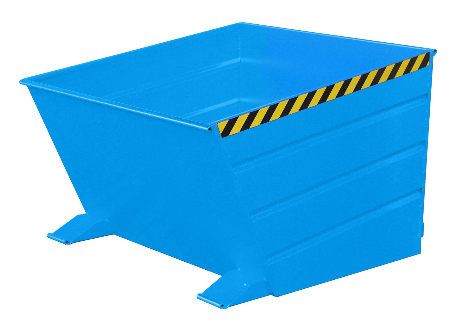 Tipping Container VD 1000 1m³ 1445x1200x890mm RAL 5012 Light Blue