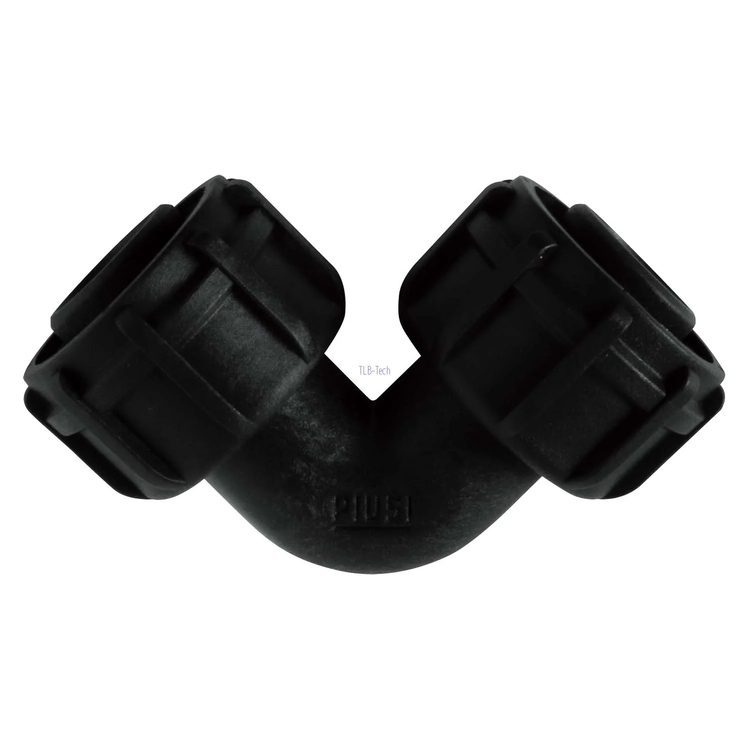 Gomito a 90° / 2ÜWM 1" per soluzione di urea AdBlue® PIUSI, Y-Verteiler, Wasserhahnanschluss, Schlauchverbinder, Gummi, Drehkupplung