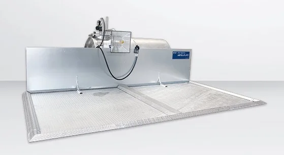 Punto di rifornimento carburante KAP-ECO - Installazione interna - Pacchetto completo, metallische Plattform, Laderampe, Aluminiumfläche, Faltbare Rampe, Industrie Rampe