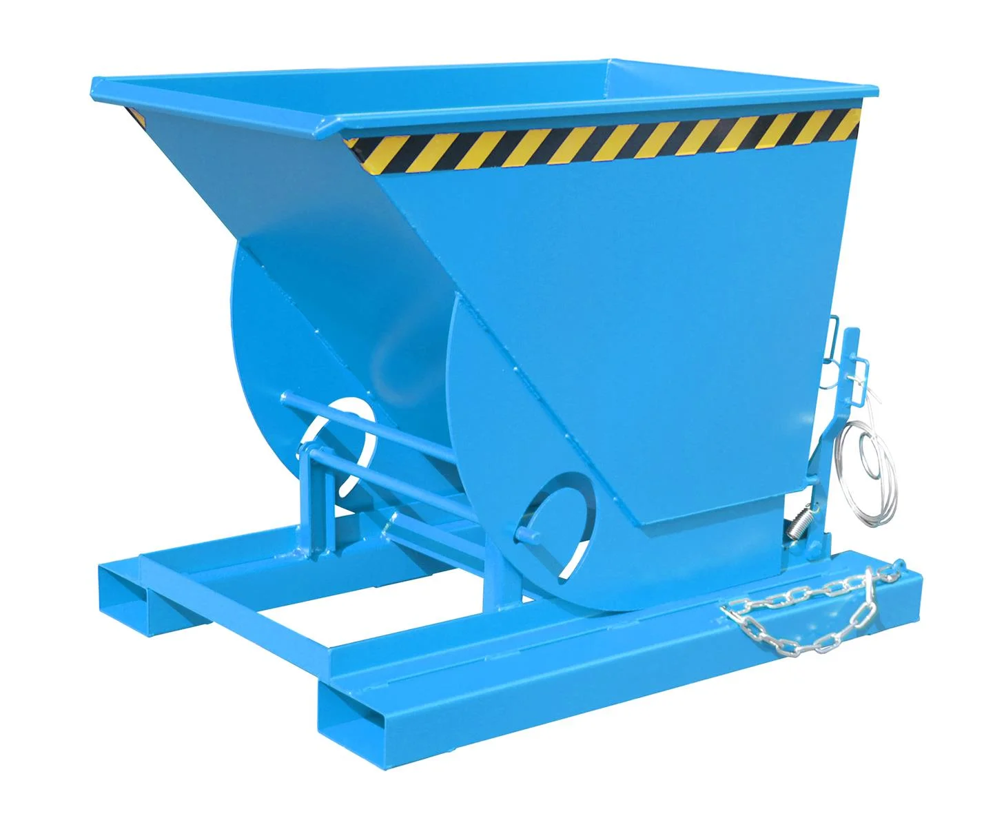 Contenitore basculante da 0,50 m³ 1420x1008x1070 mm AK 50 RAL 5012 blu chiaro