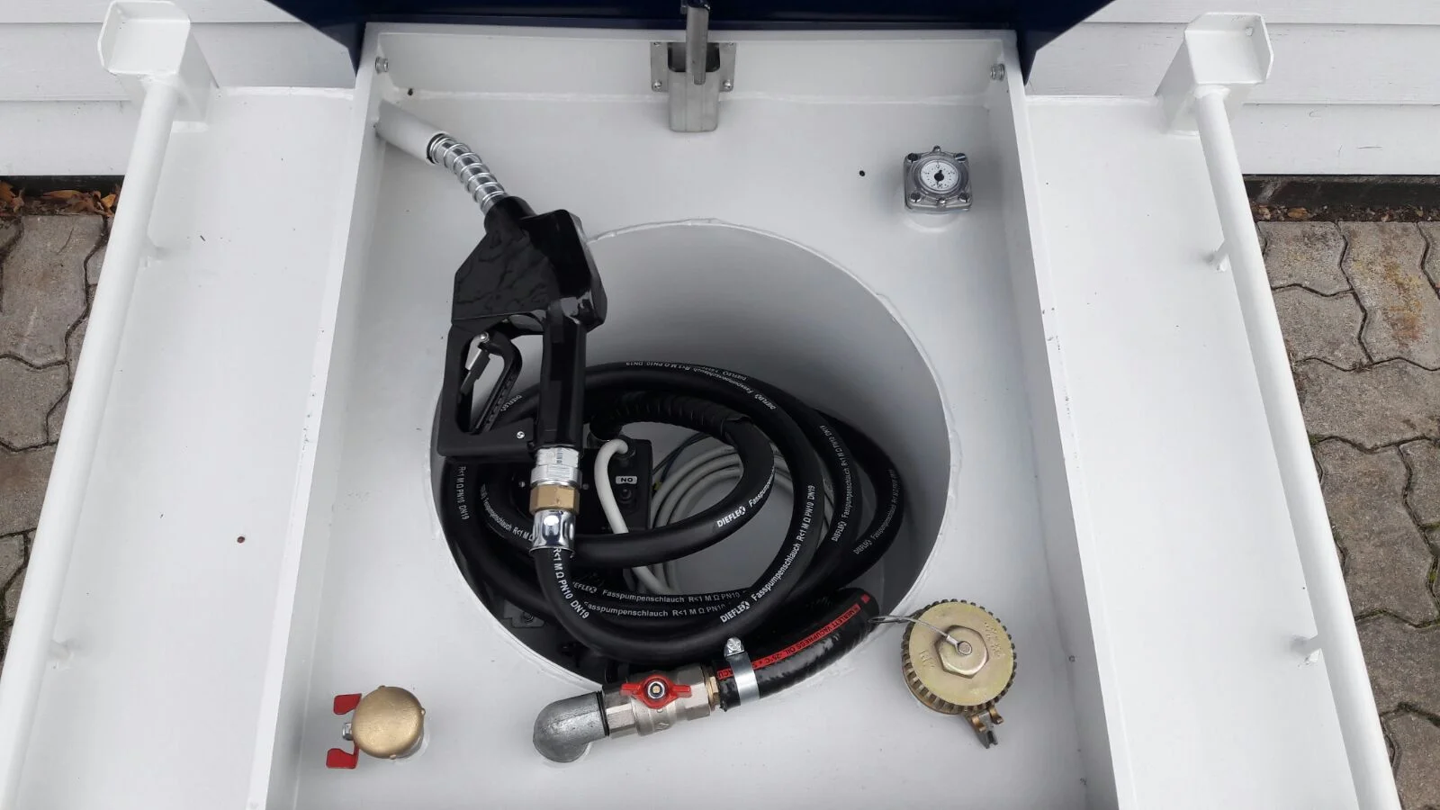 Contenitore di carburante CONTY eco 200 - Stazione di rifornimento mobile per diesel Rietberg