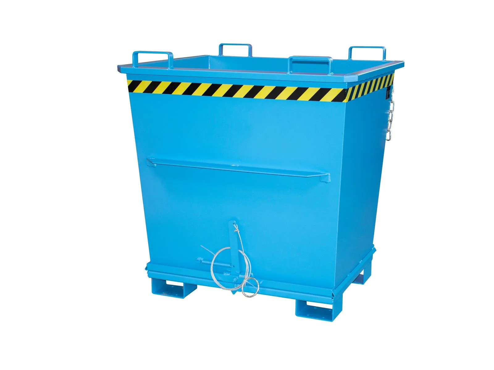 Klappbodenbehälter BKB 1000 1m³ 1040x1200x1270mm RAL 5012 Lichtblau