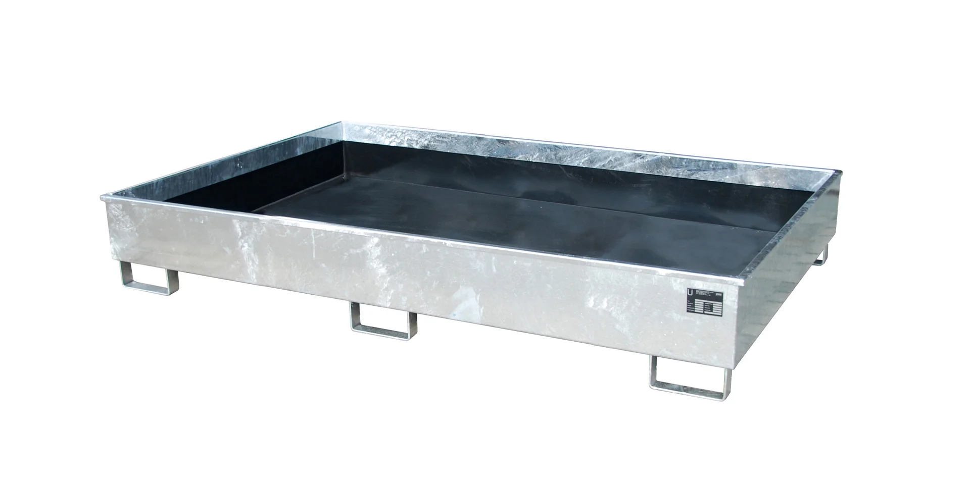 Regalwannen 2165x1315x230mm 240 Liter mit PE-Einsatz feuerverzinkt