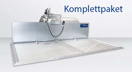 Punto di rifornimento carburante KAP-ECO - Installazione interna - Pacchetto completo, rampe, metall, abstellplattform, rollenbahn, industriell