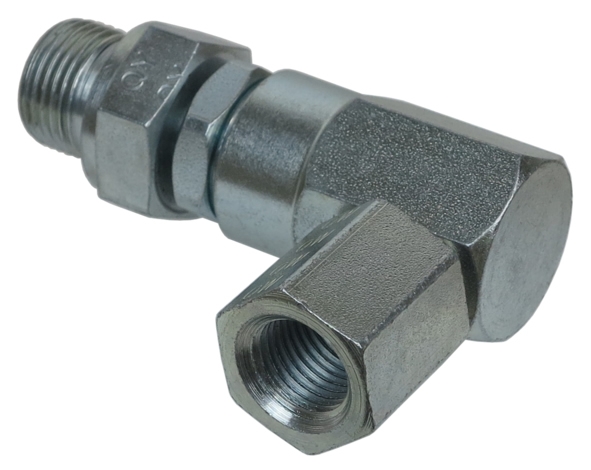 Drehgelenk für Fett-Schlauchaufroller R1/2" außen - R1/4" innen