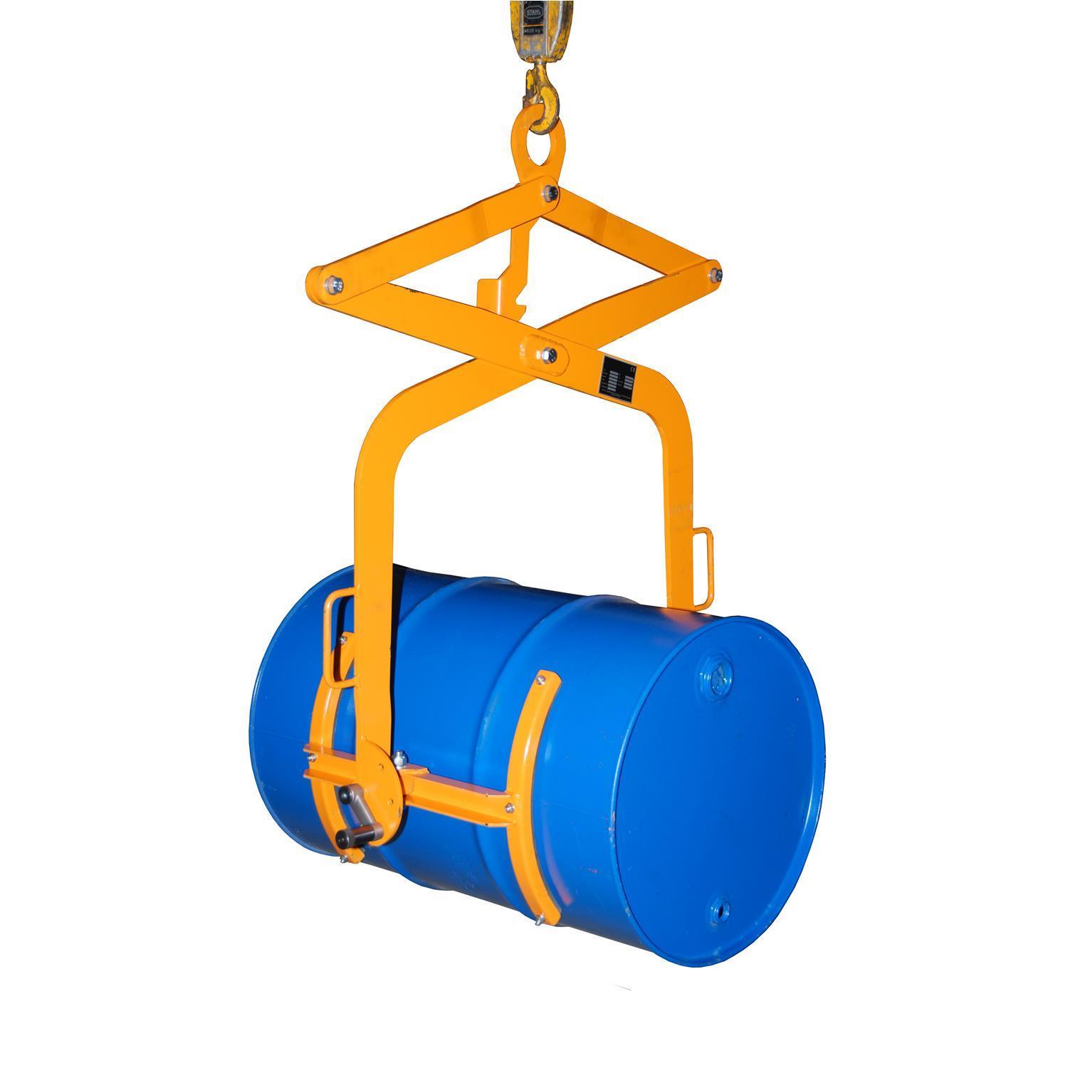 Fasswendezange FWZ für 60 Liter 320x805x905mm Fasswendezange FWZ für 200 Liter 425x1105x1350mm