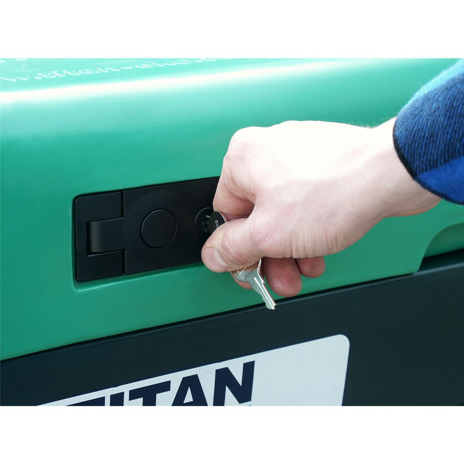 Mobiler Dieseltank TruckMaster® 430 Liter Kingspan Mobile Tankstelle Ersatzteil Schloss für BFM / BBM / OTM