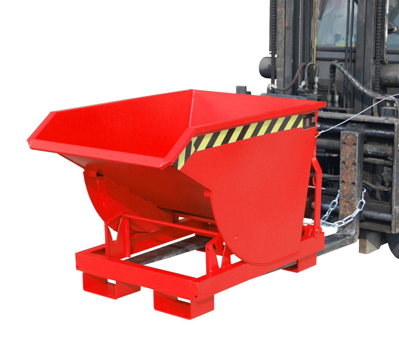 Kippbehälter BKM 30 0,30m³ 1160x820x825mm RAL 3000 Feuerrot