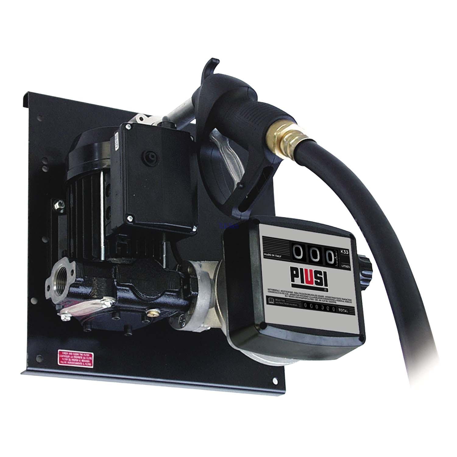 4000 Liter Hoftankstelle – Doppelwandige Komplettanlage mit wählbarer Pumpentechnik analogem Zählwerk 8m Abgabeschlauch