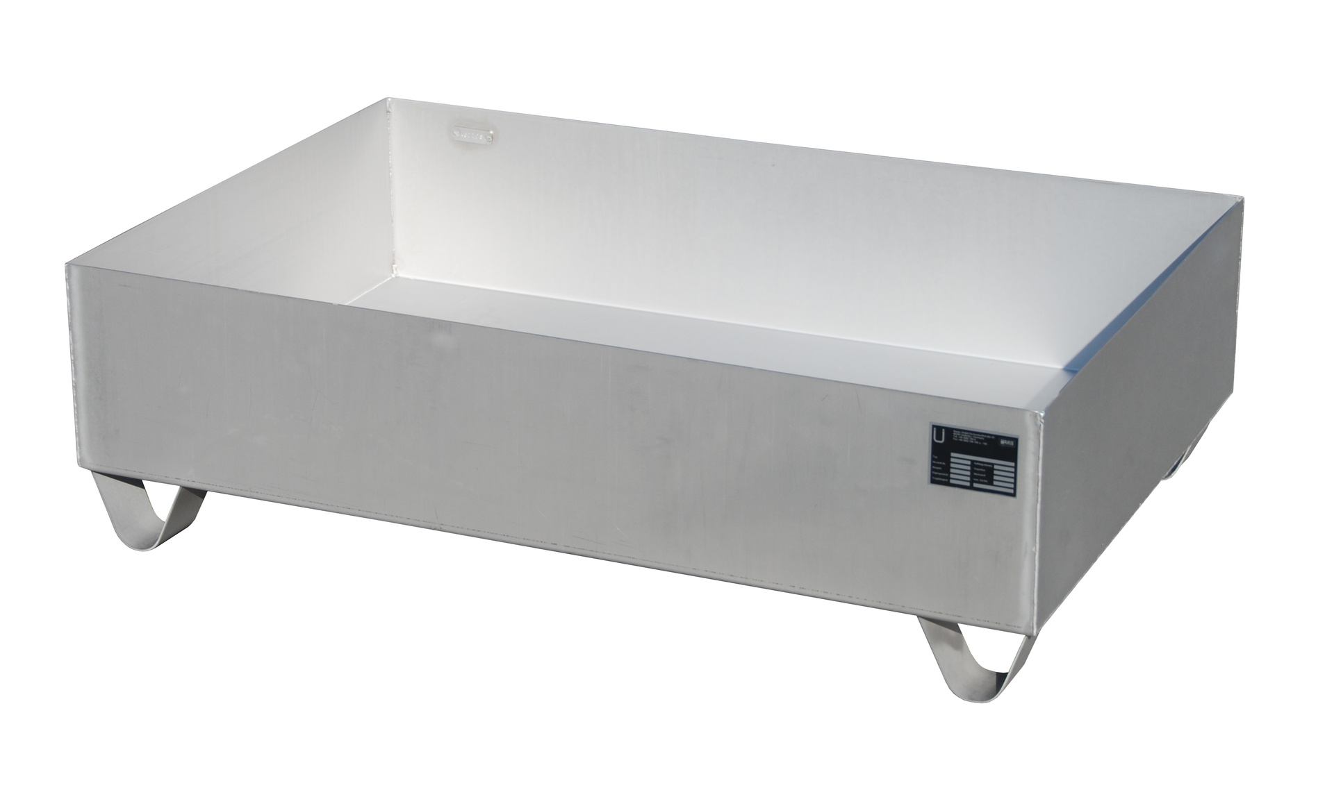 Edelstahl Auffangwanne 1200x800x360mm 224 Liter VAW-2