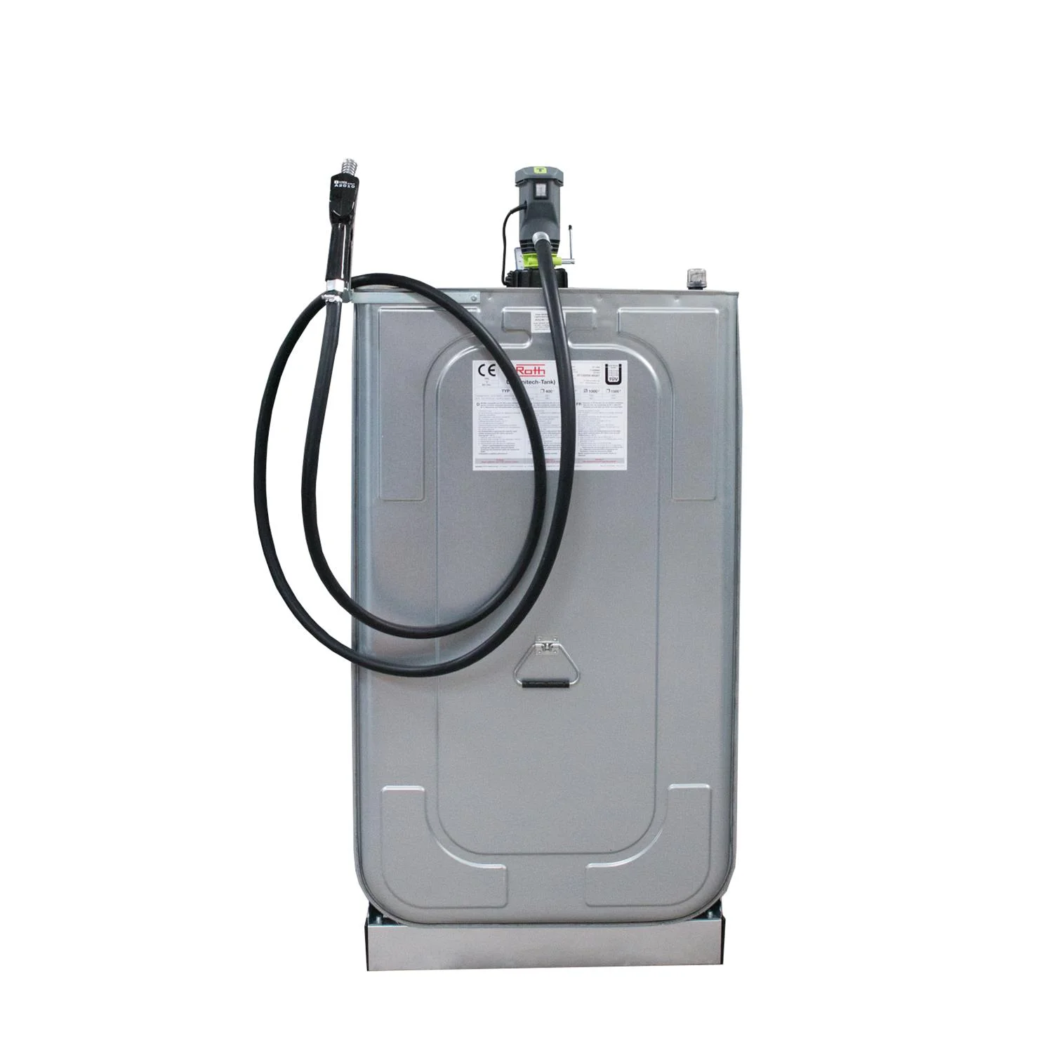 Stazione di rifornimento per cortile - Pacchetto introduttivo UNI - 1000 litri - Impianto di stoccaggio diesel