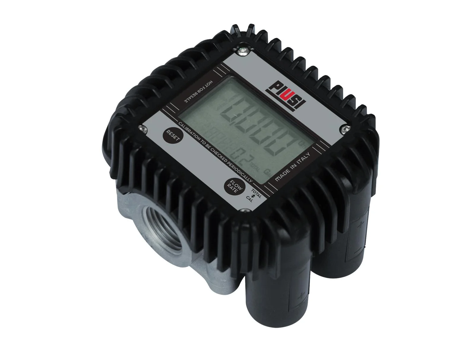 Piusi contatore K400 calibrabile, misuratore a ingranaggi ovali per oli, digitaler messwert, Druckanzeige, Industriemessgerät, Durchflussmesser, hergestellt in Italien