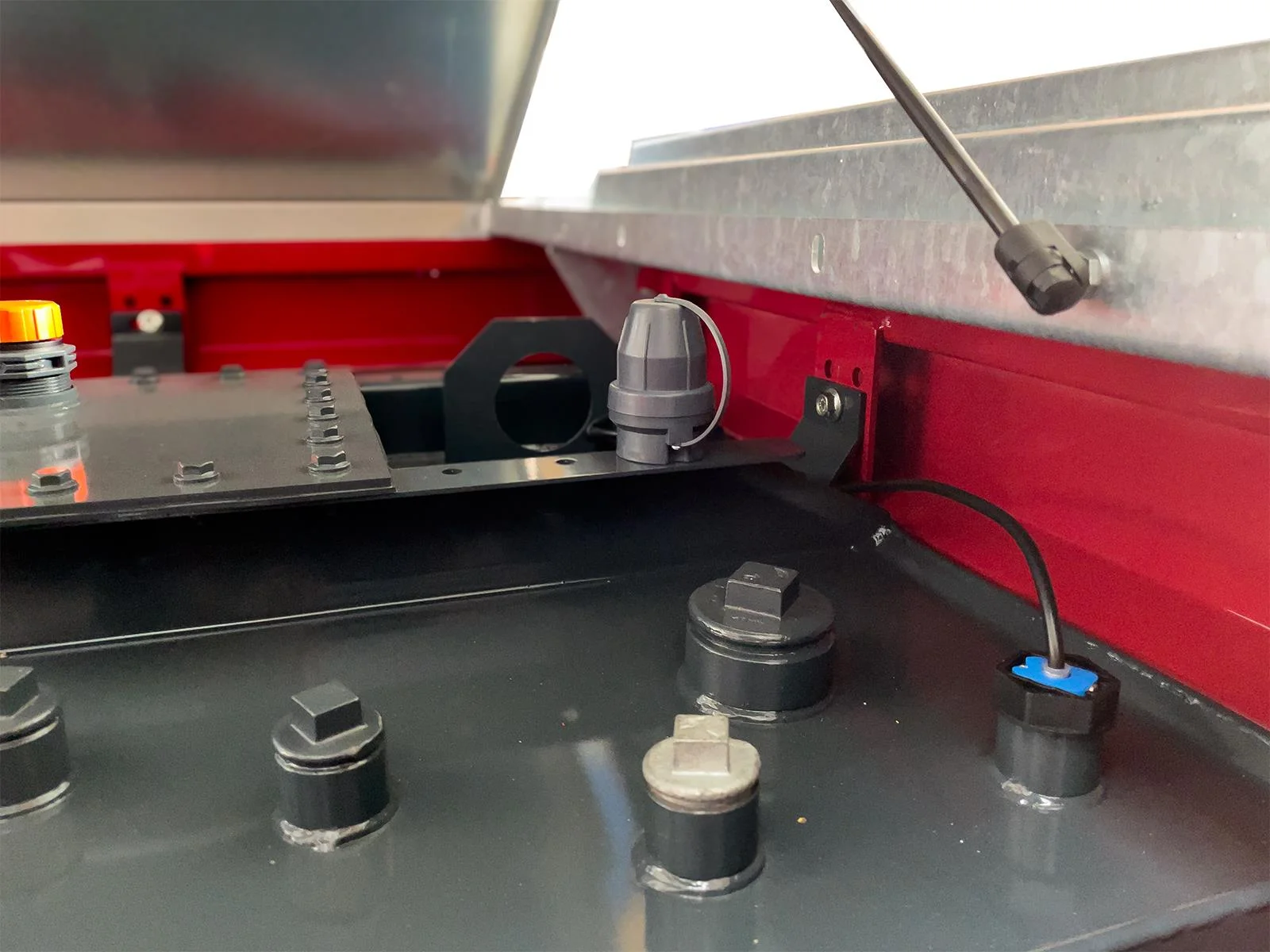 Serbatoio diesel mobile da 995 litri Energy Tender, impianto mobile di stoccaggio diesel senza pompa e senza contatore.