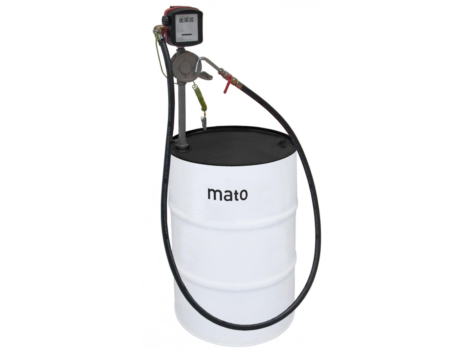 MATO Aluminium Kurbelpumpe RP100-EX mit Zähler Digmet M 80 - Viton MATO Aluminium Kurbelpumpe RP100-EX mit Zähler Digmet M 80 - Viton
