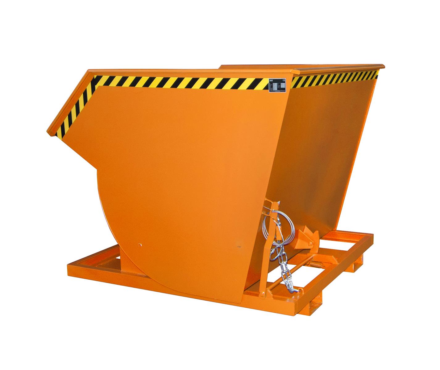 Kippbehälter BKM 200 2m³ 1810x1560x1480mm RAL 2000 Gelborange