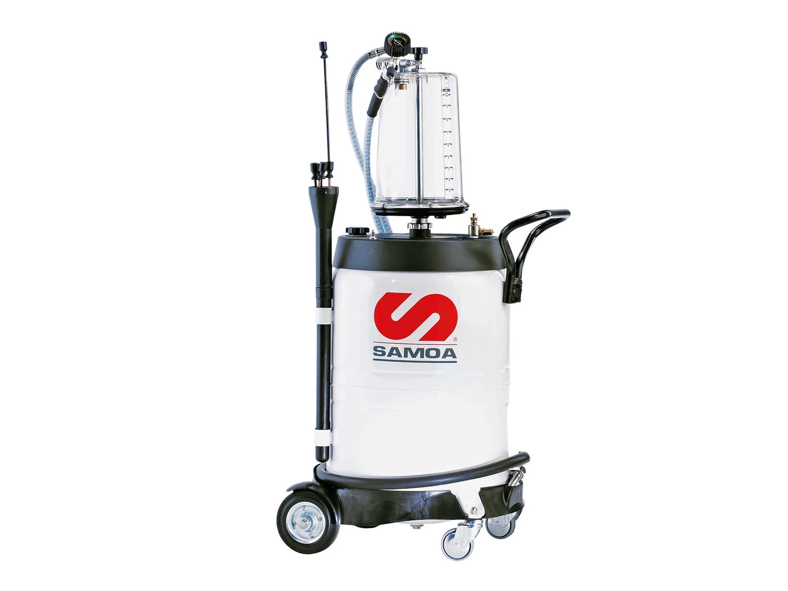 Carrello aspirante per olio esausto Estrattore Professionale 100 SAMOA-Hallbauer