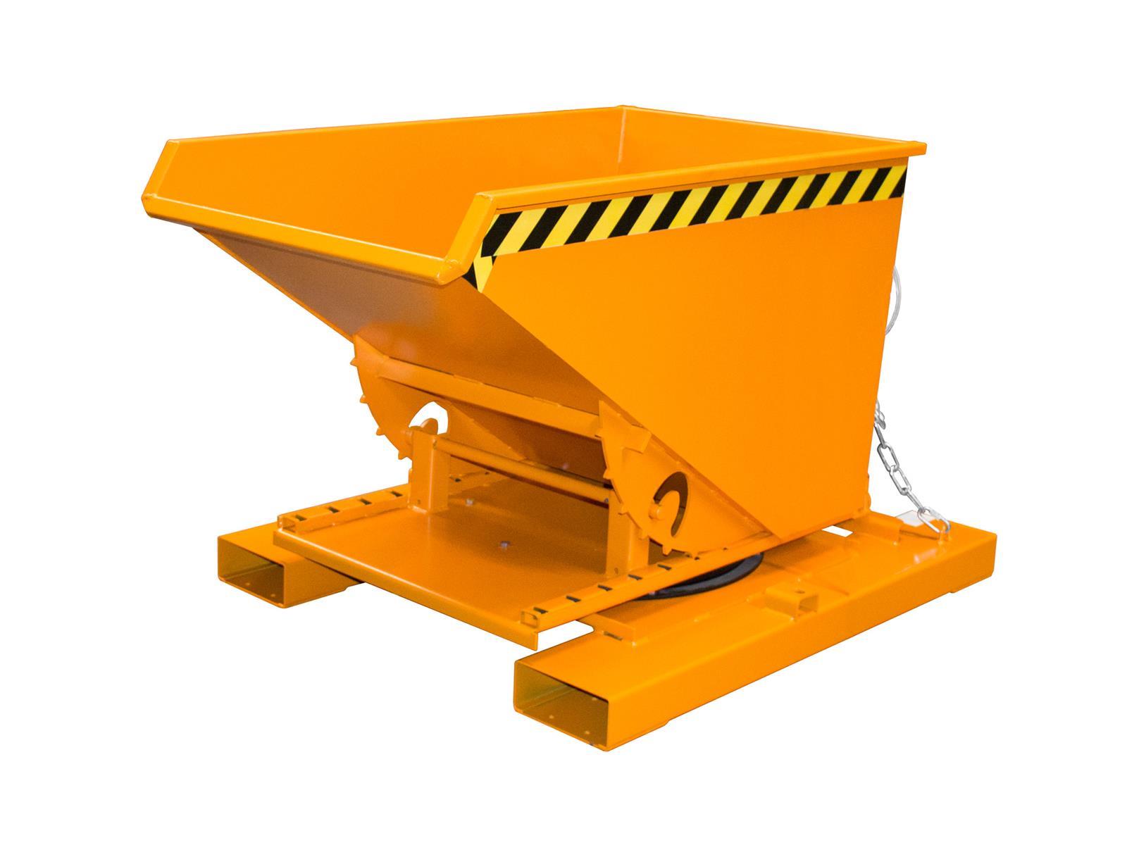 Spänebehälter S3S 300 0,30m³ 1460x1010x890mm RAL 2000 Gelborange