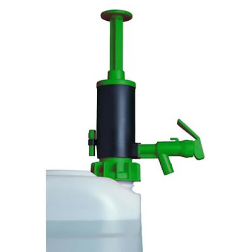 Pompa manuale Jessberger JP-07 verde con guarnizioni in Viton