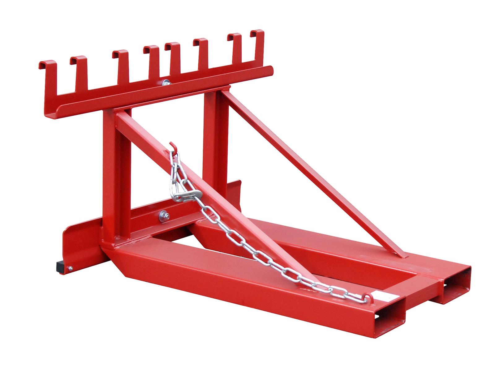 Mülltonnen-Heber MH 2 1030x1070x680mm RAL 3000 Feuerrot