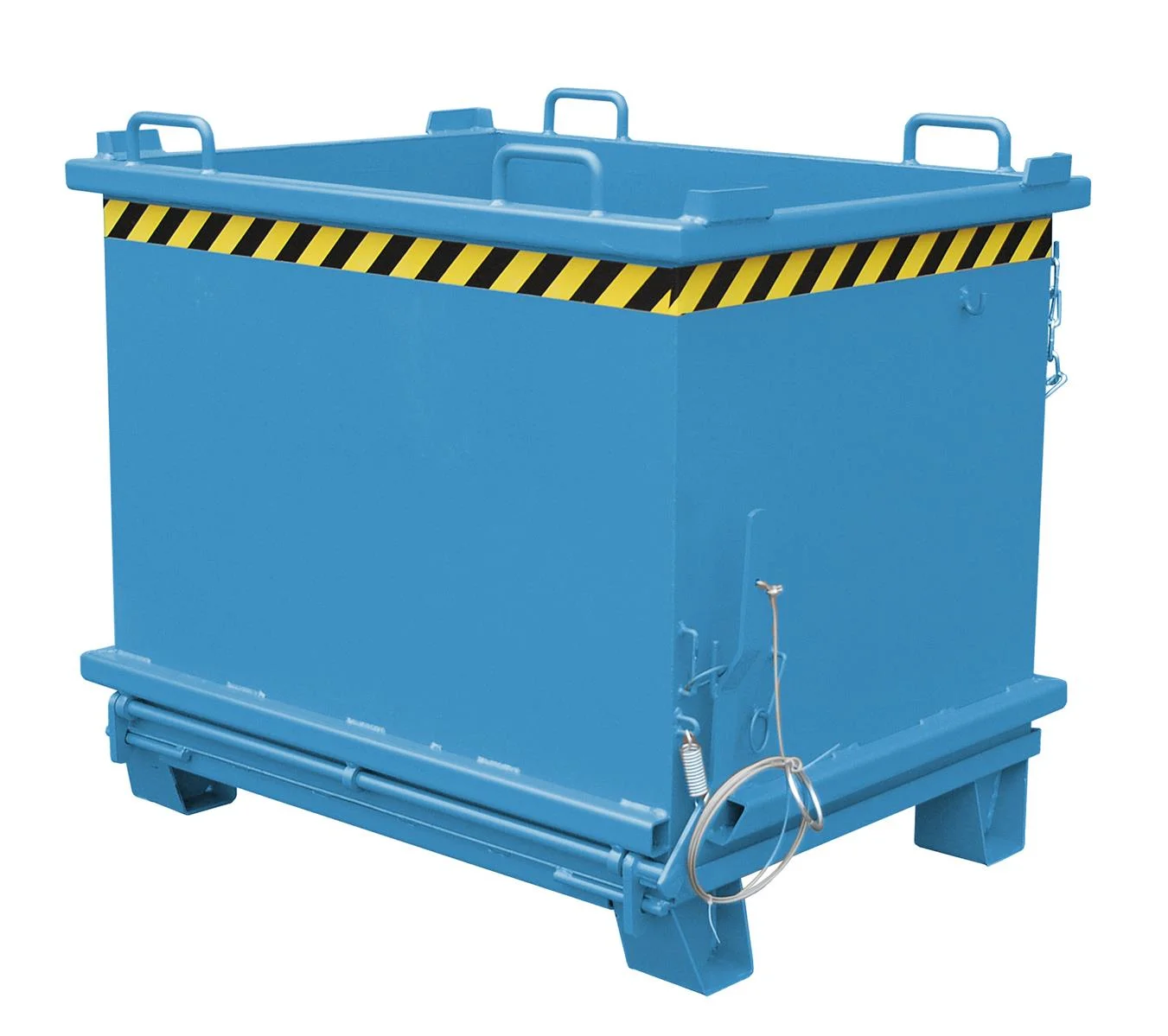 Folding Bottom Container SB 1000 1.00m³ 1035x1310x1160mm RAL 5012 Light Blue