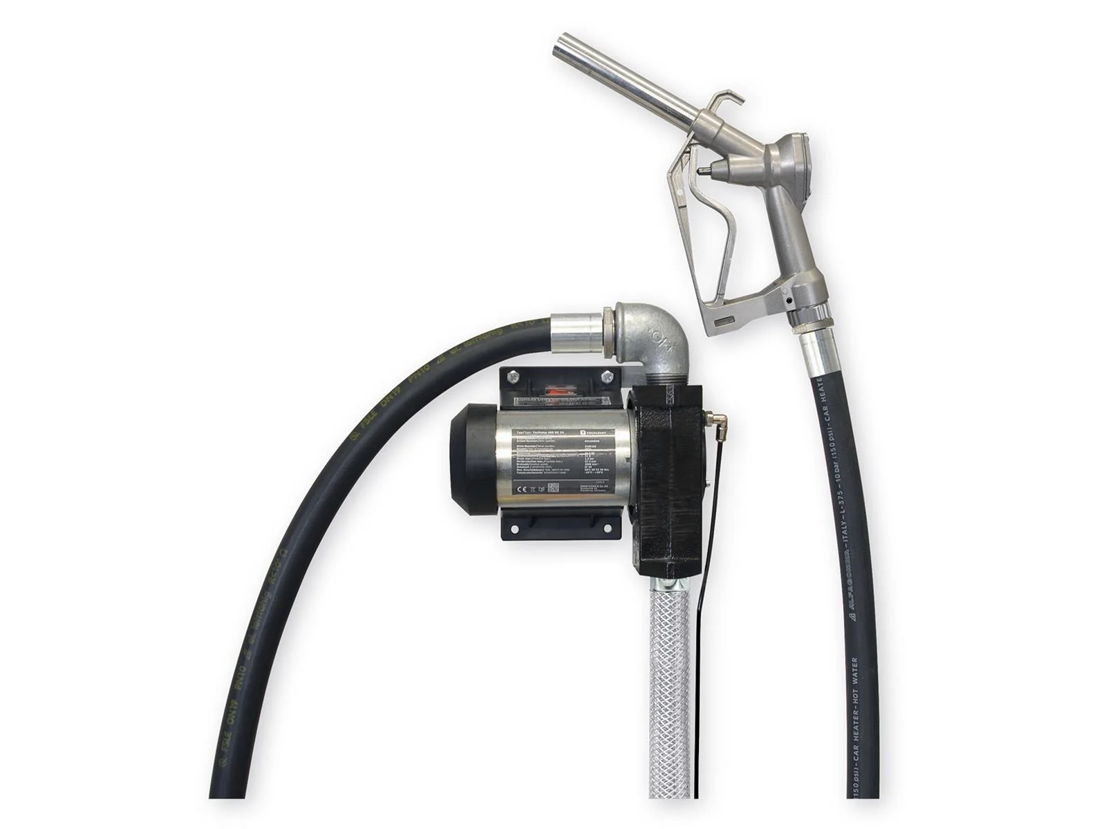 Elettropompa TecPump 400 DC 12V ECO Set da 8 m tubo di mandata