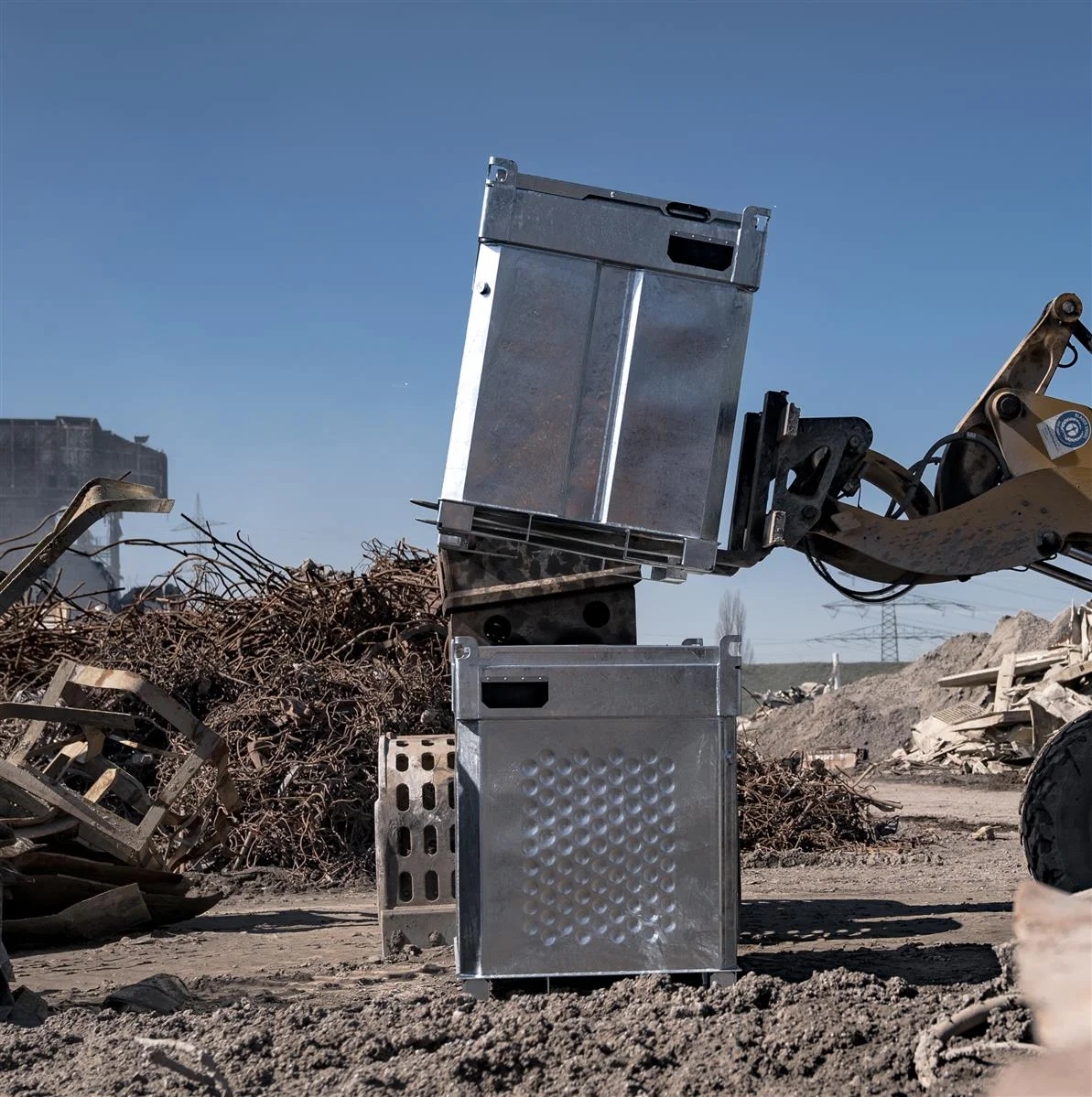 Contenitore per carburante QUADRO-D - Kit completo da 1000 litri (230 V)