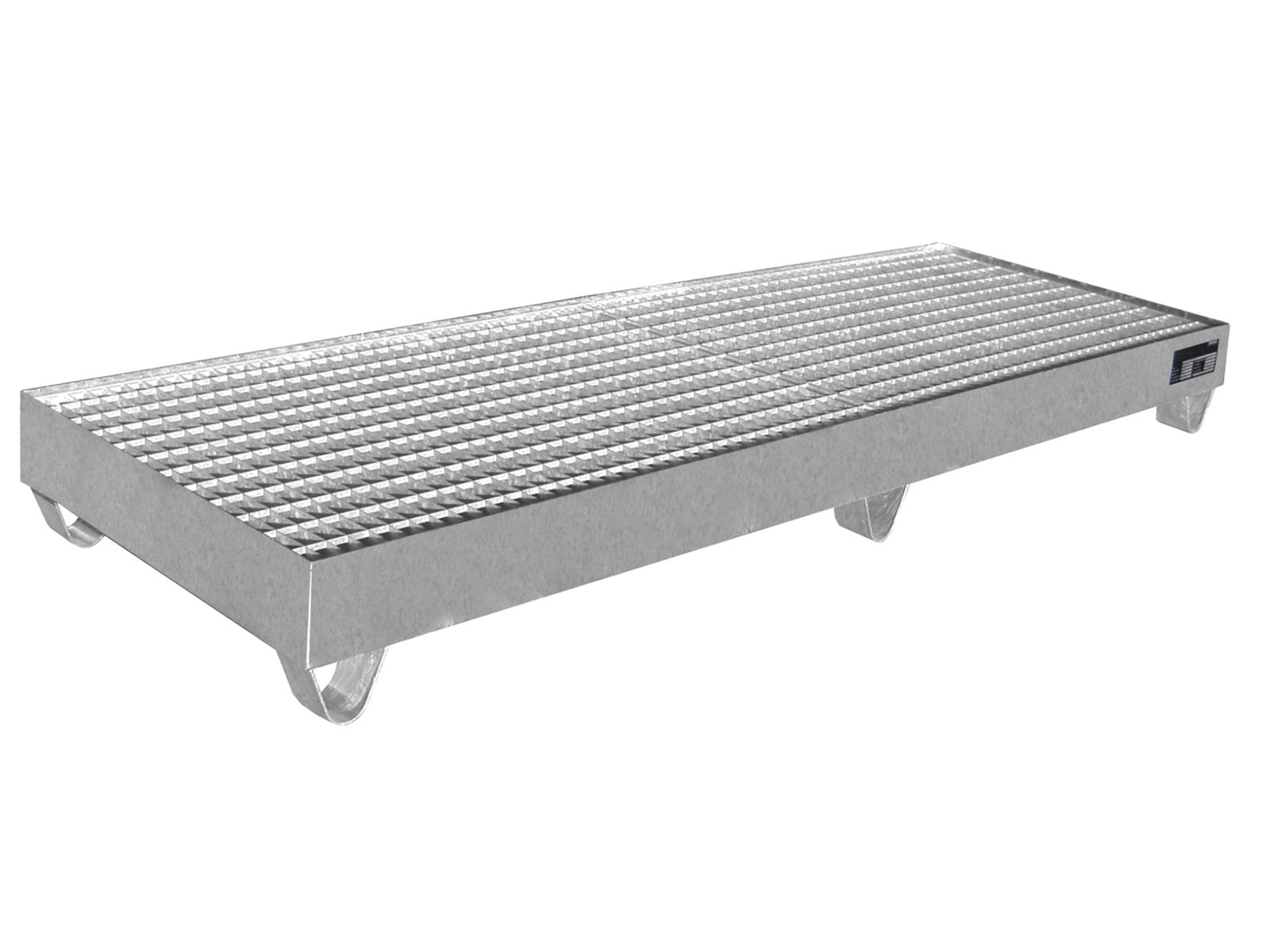 Edelstahl Auffangwannen 2400x800x250mm 241 Liter VAW-4-B